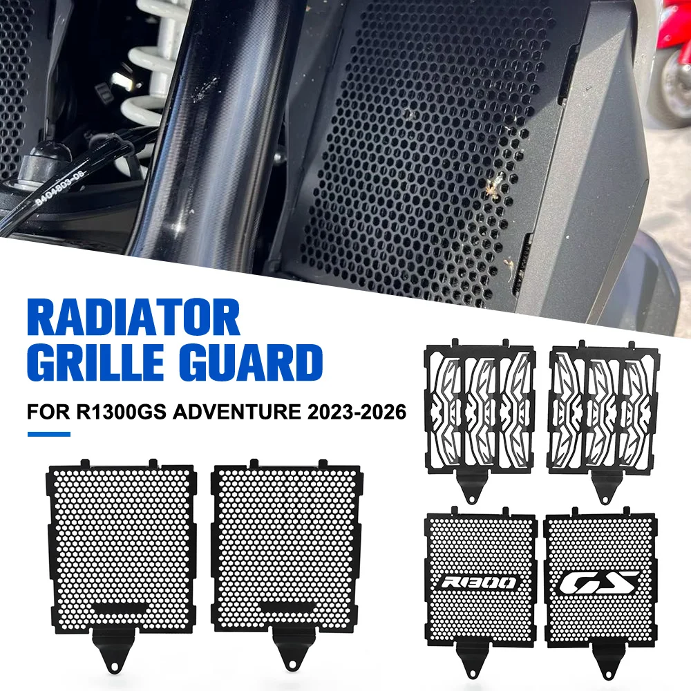 

Motorcycle Accessories Radiator Grille Guard Cover Protector Grill FOR BMW R1300GS Adventure 2023 2024 2025 2026 R 1300 GS CNC