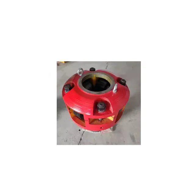 Oil well drilling rig rotary table roller kelly bushing
