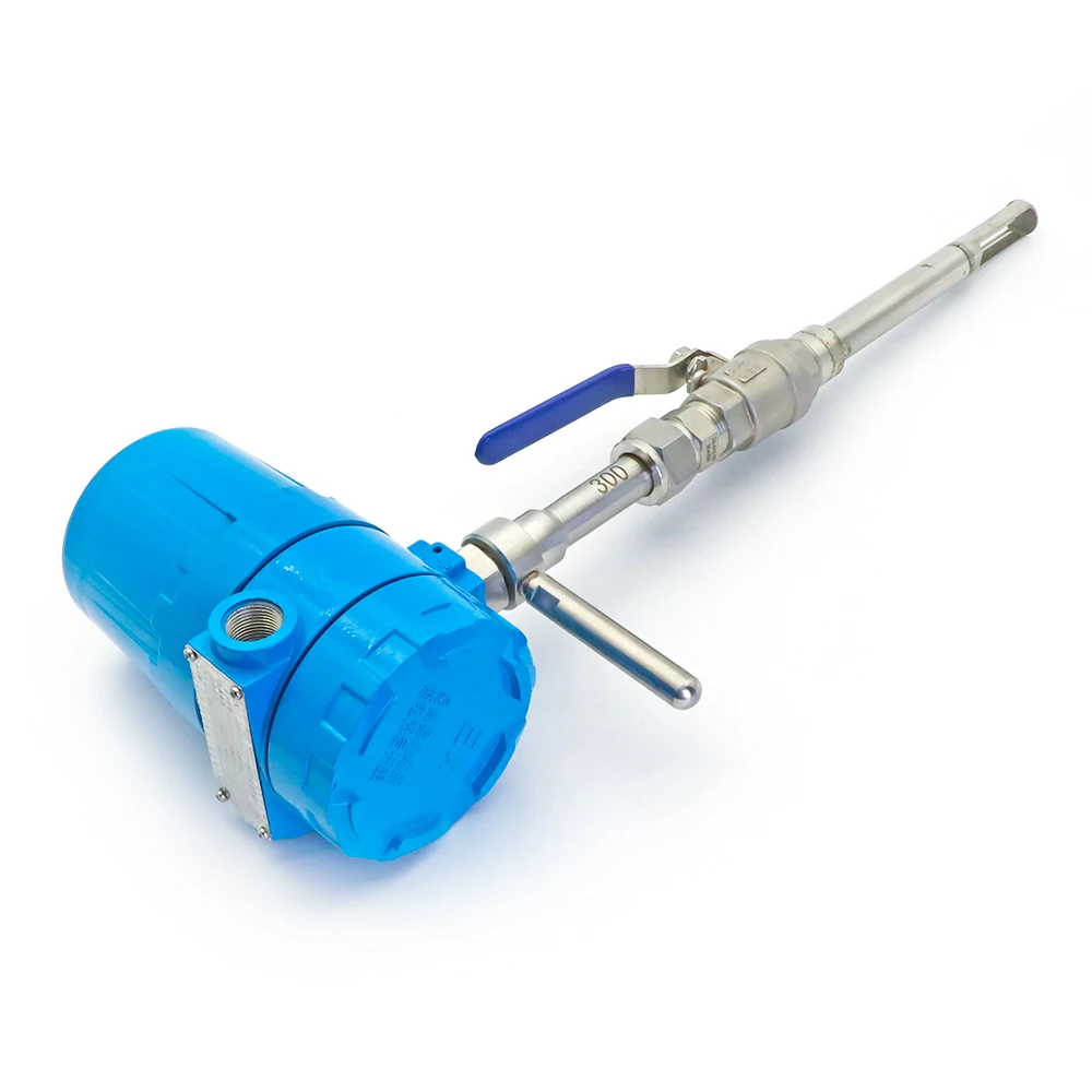 Insertion Natural Gas Flowmeter Coal Gas LPG Co2 Mass Flowmeter Thermal Gas Mass Flow Meter