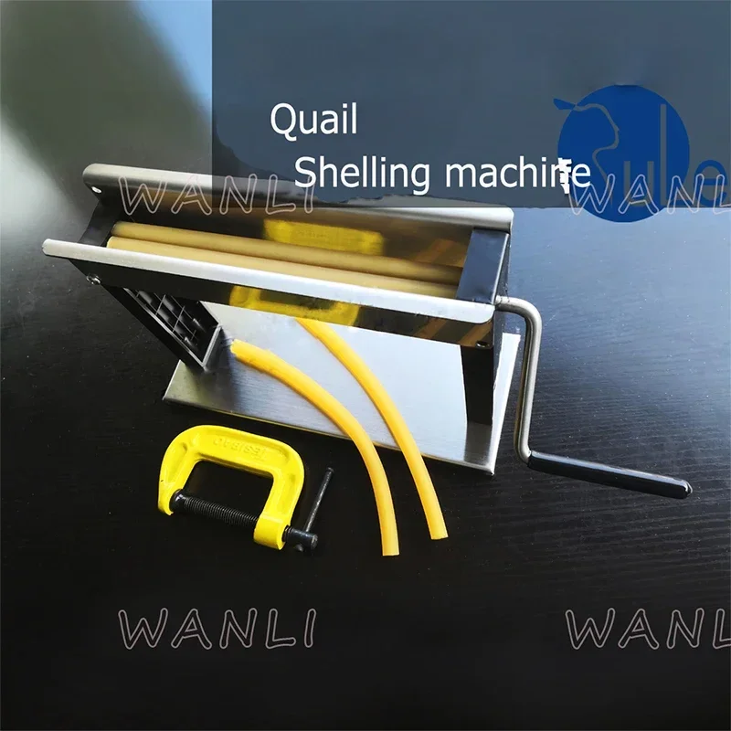 Casa 220v máquina de descascar ovos de codorna casa pássaro ovo tart máquina manual descascar ovos de codorna