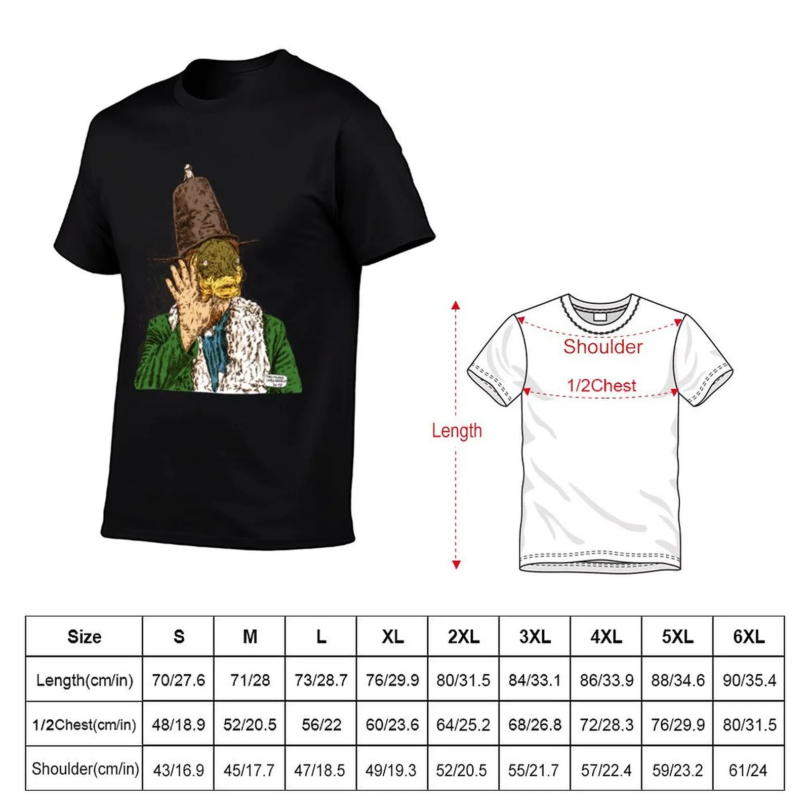 Captain's Beefheart Trout-Mask-Replica T-Shirt street wear sweat mens graphic t-shirts anime