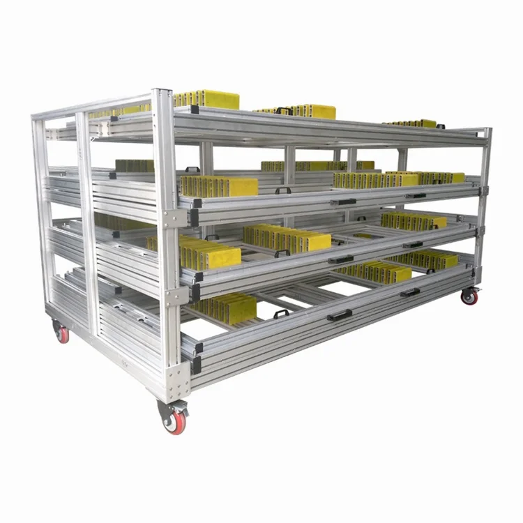 *Customized Industrial Aluminum Profile Frame for Medicine Storage Racking Shelf 4080 5050 6060 T Slot Aluminum Profile