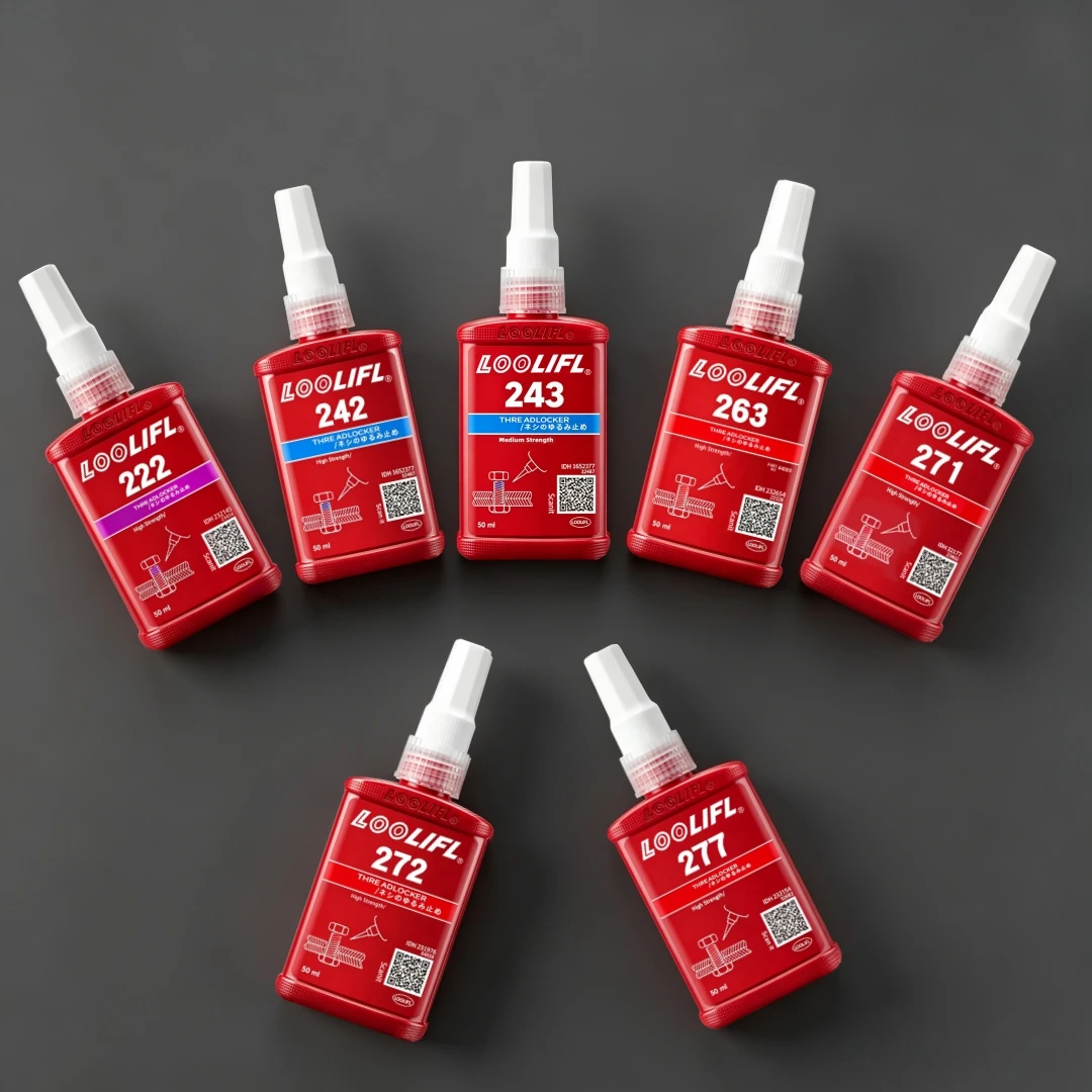 50ml Schraubensicherungsmittel 222 242 243 262 263 271 272 277 290 Blau Mittlere Festigkeit, Rot Hochfeste Schraubenklebstoffe, Gewindedichtmittel, Anaerobes Klebstoff, Anti-Lockerungsmittel – Detail 1