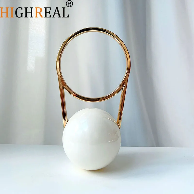 New Round Ball Women's Handbag Brand Designer Bowling Bag PVC Mini Shoulder Bags Female Luxury Purse Fashion Armpit Bag