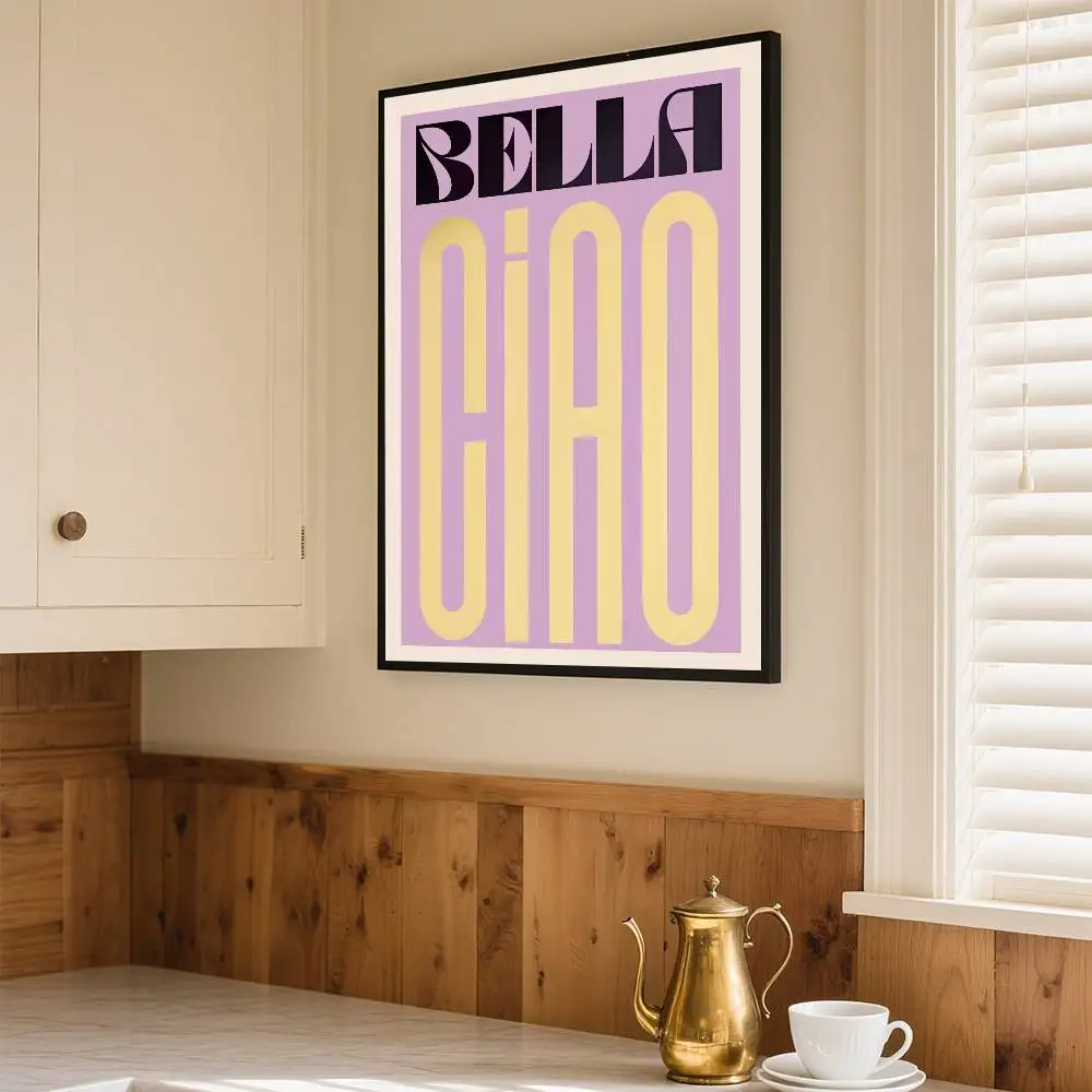 ملصق مستوحى من كلمات الموسيقى، ملصق فني ذاتي اللصق مقاوم للماء، ديكور جدران غرفة القهوة والبار #6