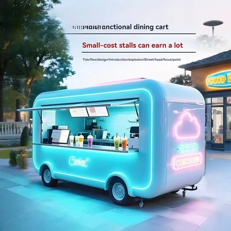 Customizable Electric Catering Truck for Ice Cream Coffee