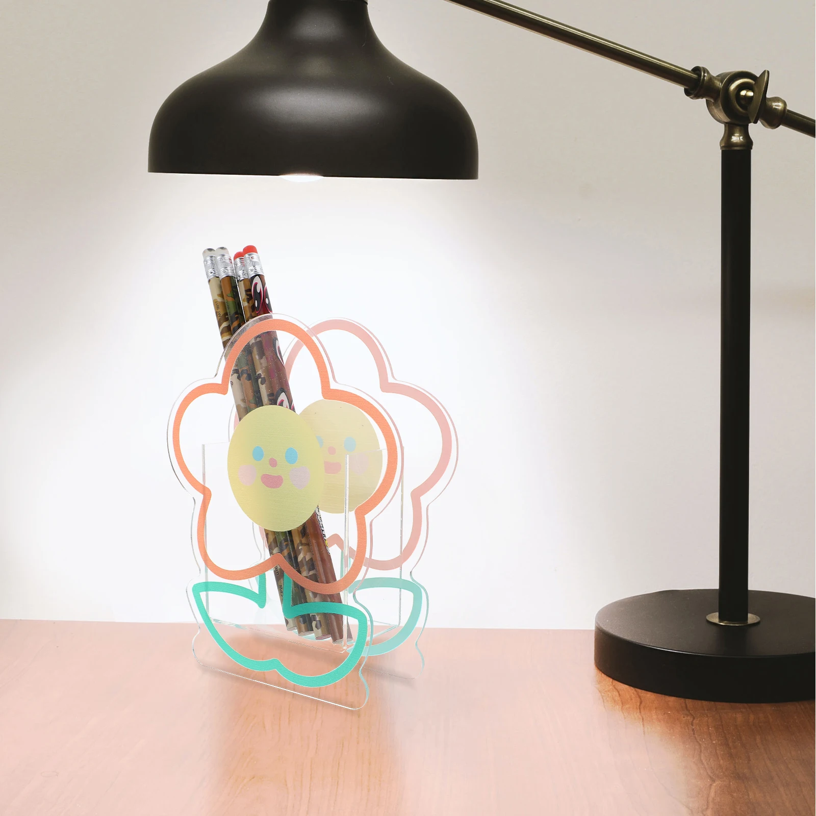 

Desk Pen Holder Stationery Office Supply Organizer Cup for Holders Desktop Pens Girl
