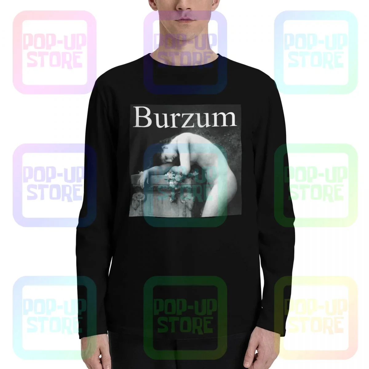 1Burzum Darkthrone Bathory Hxc Satyricon Mgla Dissection Cradle Long Sleeve T-Shirts T-shirt Tee Rare Vintage