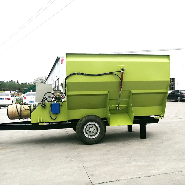 Cheaper Horizontal TMR Feed Mixer Machine Self-propelled hay Tmr Mixer for Cattle/wagon/sheep Feed