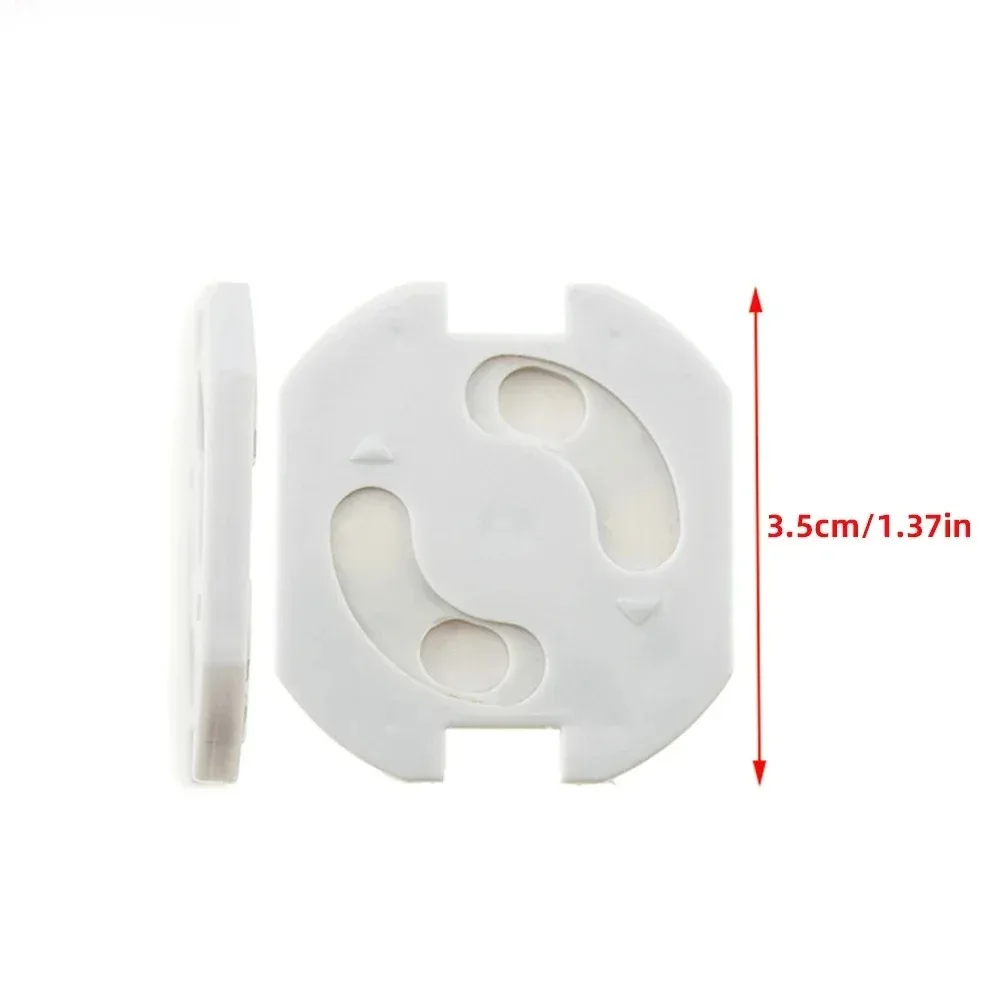 1/10pcs Electrical Outlet Protection Baby Child EU Power Socket Safety Guard Anti Electric Shock Plugs Protector Rotate Covers