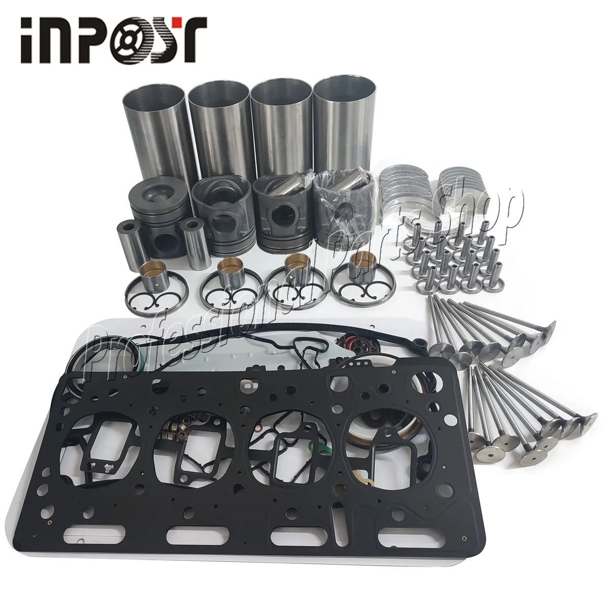 New JCB444 Overhaul Rebuild Kit for JCB Excavator Engine Parts 320-09216 320-09218