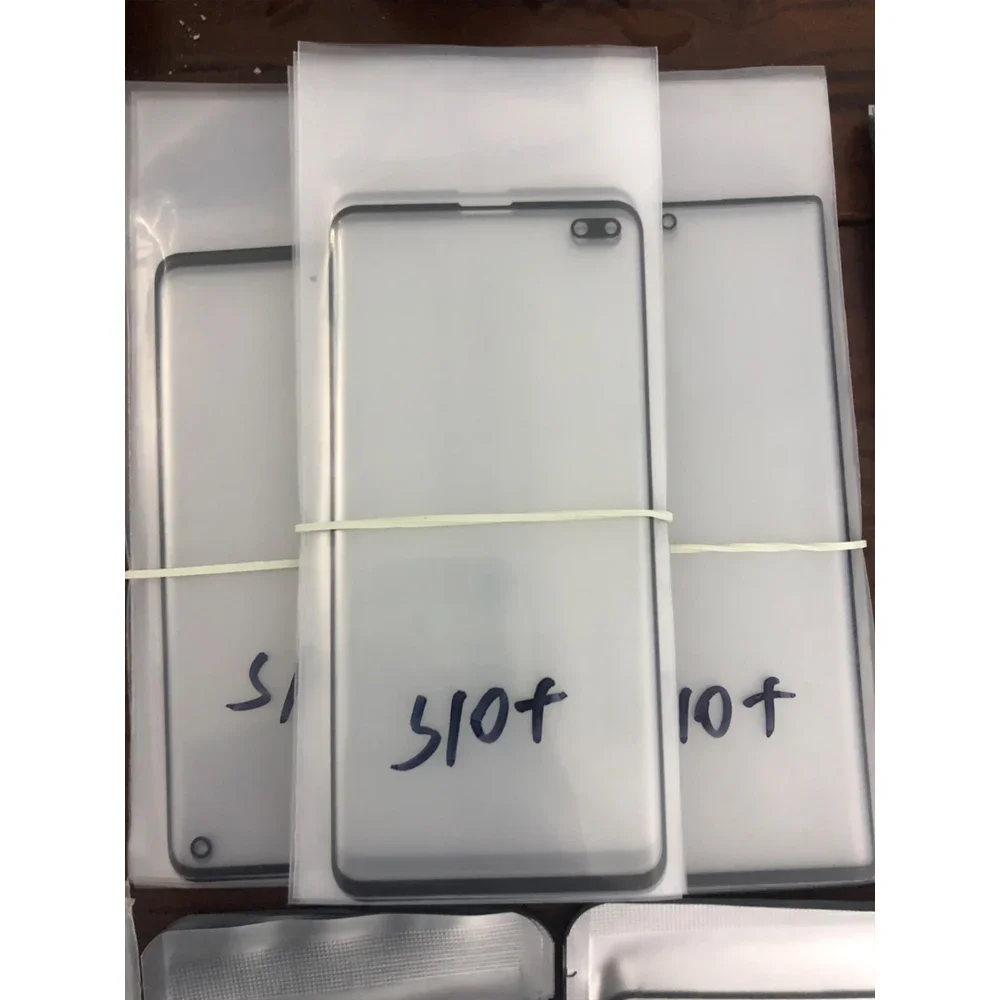 Glass Outer Front Lens with Oca Glue For Samsung Galaxy note9 note10plus s8 s8 plus s9 s9 plus s10 5g s10 s20 s21u