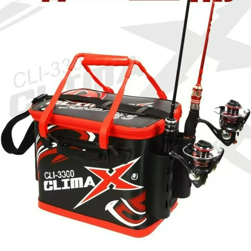 

Thickened rock fishing bait bucket, outdoor waterproof baiting bucket, live fish bag, rock fishing box