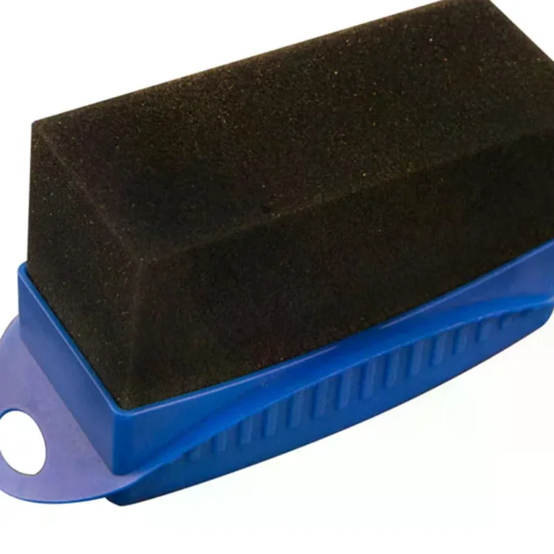Car Wheel Polishing Waxing Sponge Brush Washing Cleaning Tire Contour Dressing Applicator Pads Trim Corners Waxing Sponge
