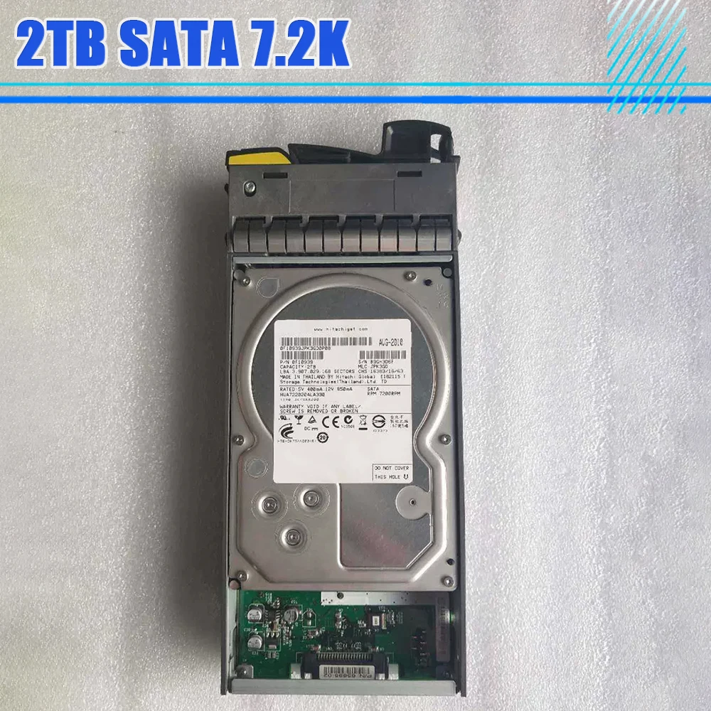 X294A-R5 2TB SATA 7.2K 108-00180 108-00237 Hard Disk For NetApp HDD