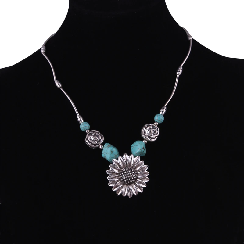Ethnische Statement-Choker-Halskette für Frauen und Mädchen, Party- und Festival-Schmuckgeschenke – Detail 24
