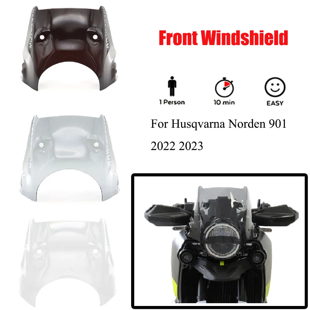 

For Husqvarna Norden 901 2022 2023 Adventure Sports Screen Front Windshield Wind Deflector Motorcycle Accessory New style