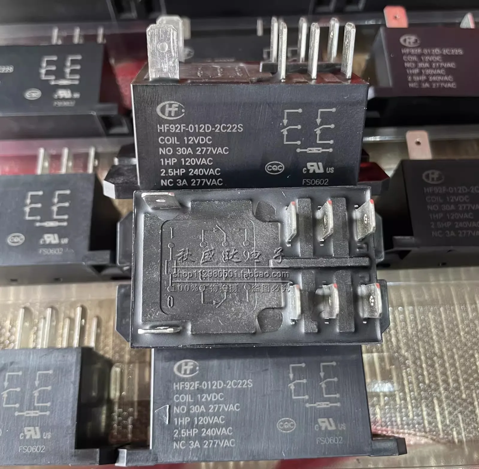 (1PCS)HF92F-012D-2C22S 12VDC 30A 8-pin Brand New Original Relay In Stock