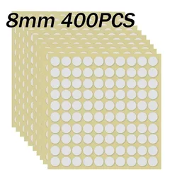 100/200/300/400PCS For Candles Candle Wick Stickers High Temperature Resistant Double-sided Stickers Wax Fixed Candle DIY Making