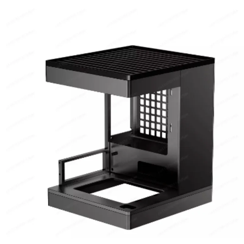 Aluminum Alloy S1 Mini Case, ITX Small Form Factor PC Chassis with Sea View Design