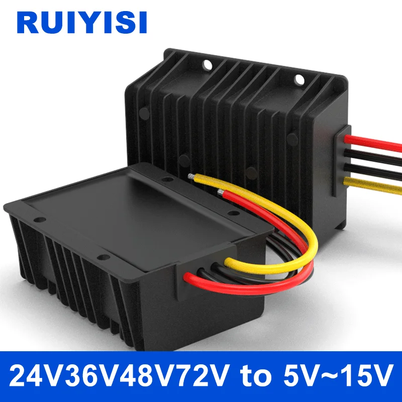 24V36V48V80V90V72V96V to 5V 12V 13.8V 15V  DC DC Converter Step Down Buck Voltage Regulator Module