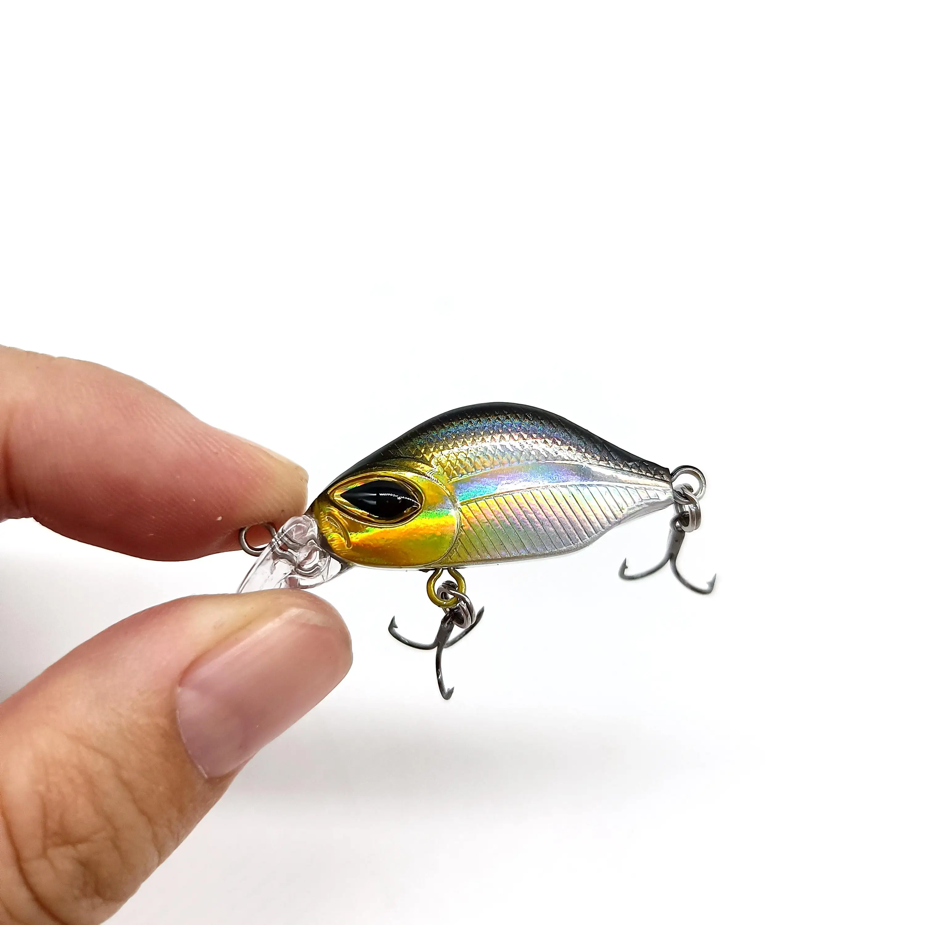 DUODUOYU 1PCS New Mini Sinking Fishing Lures 3.3g/42mm Sinking Artificial Plastic Hard Bait Crankbait Jerkbait Pesca Bass Tackle