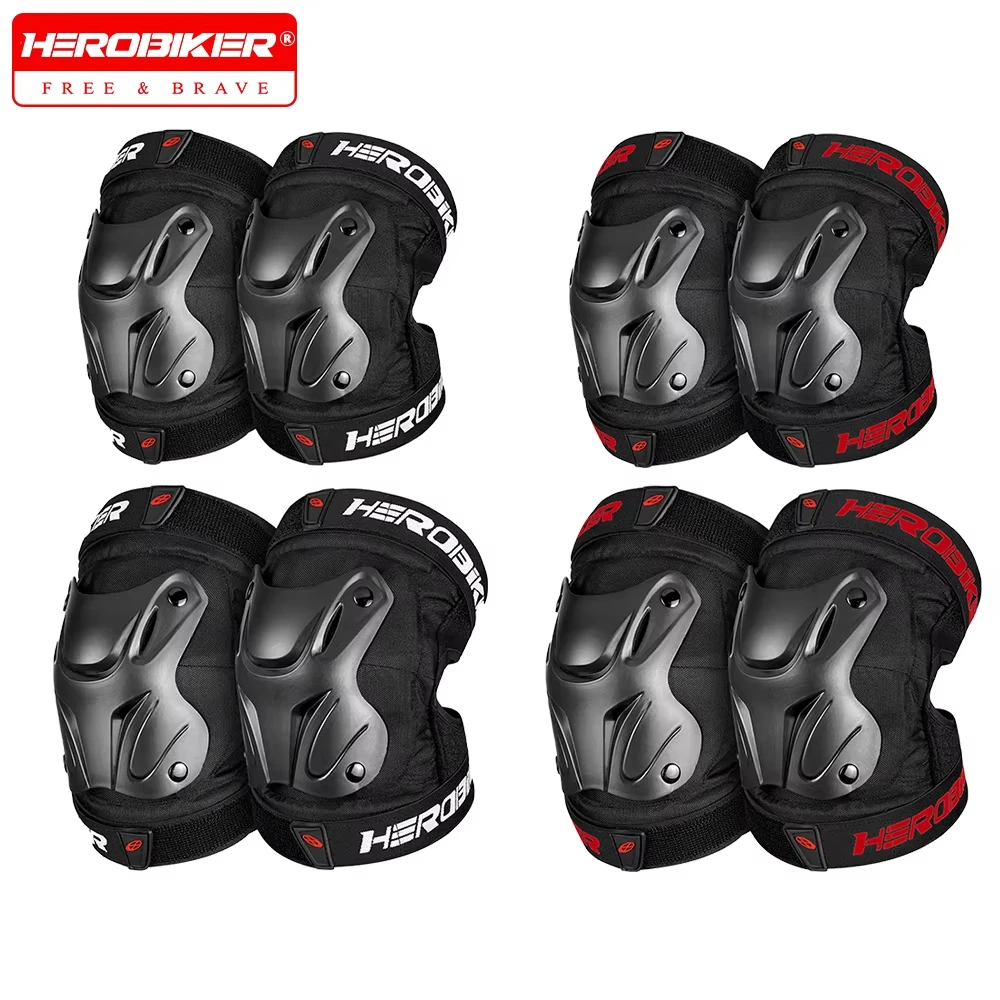 

Мотоциклетные наколенники и налокотники, износостойкие, устойчивые к царапинам, защита от падения, защита от столкновений, защитное снаряжение для езды, защита от брони