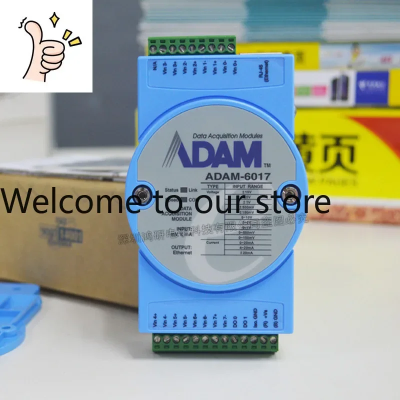 Advantech ADAM-6017 Ethernet Adam Module 8-way DO Analog Input Module Original