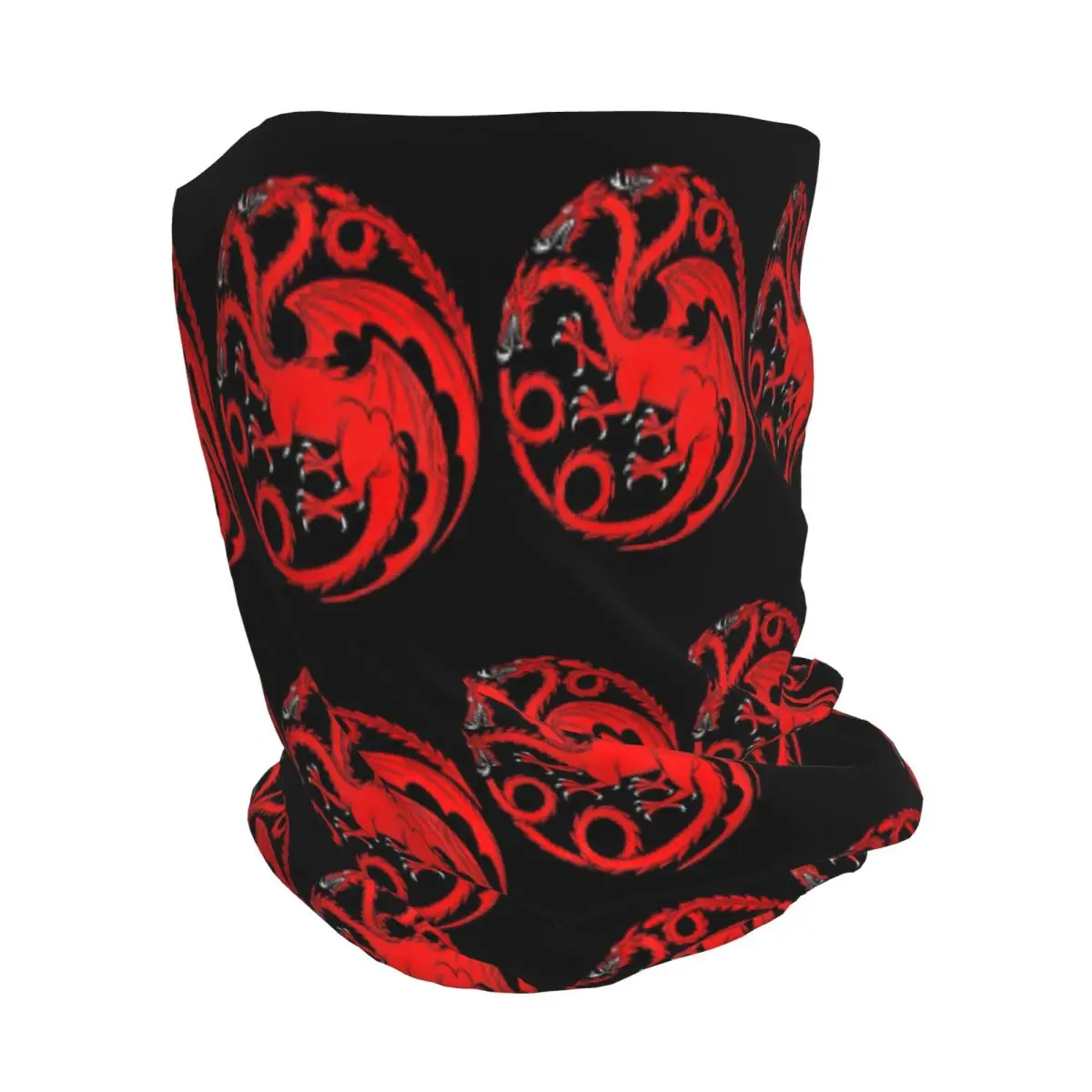 

House Targaryen Bandana Neck Cover Wrap Mask Scarf Multifunction Balaclava Beanies Hat Unisex Adult Windproof
