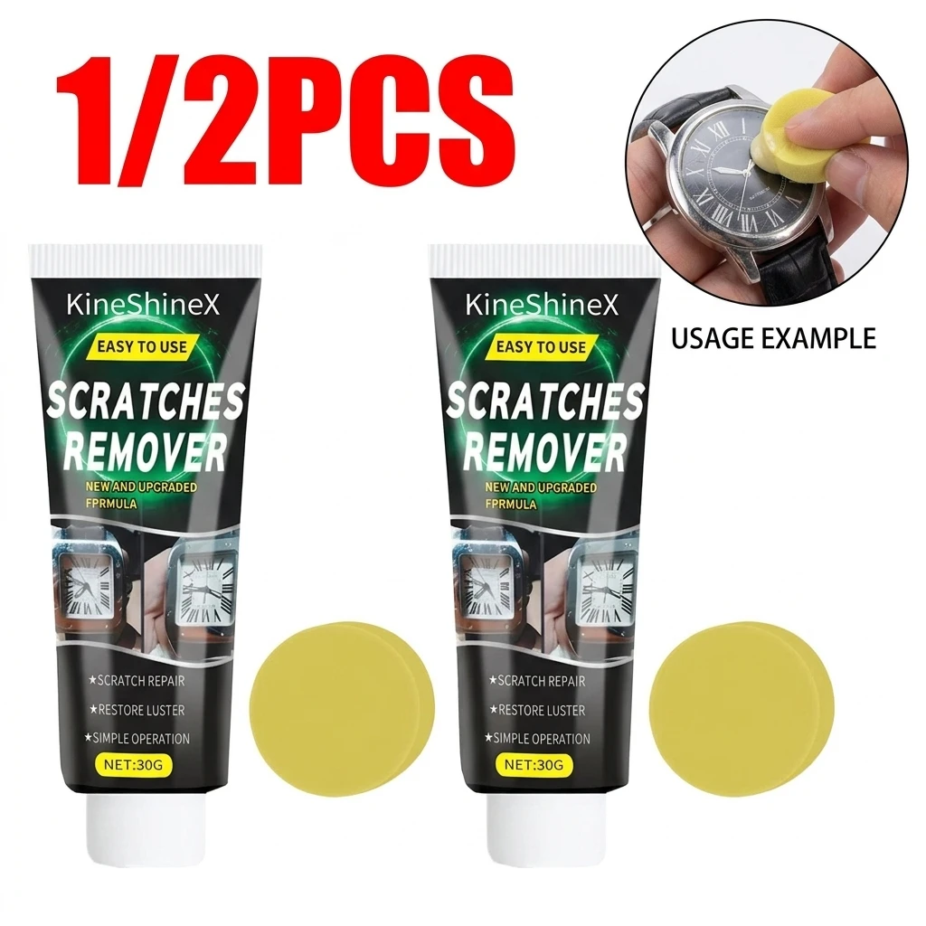 Watch Scratch Remover Paste–Polishing Cream for Watch Case & Crystal Scratch Repair Compound for Metal surface,Jewelry Cleaning