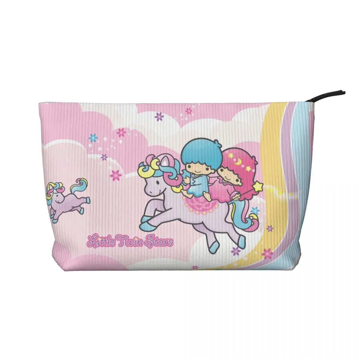 

Little Twin Stars мультфильм Кики Лала косметичка женская милая большая вместительная косметичка для хранения косметики косметички