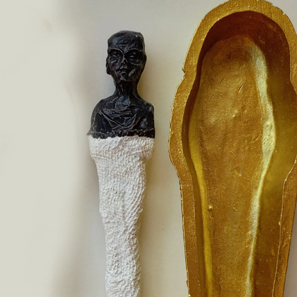 

Fish Aquarium Landscape Mummies Ornament Tank Decorations Resin Ornaments Accessory