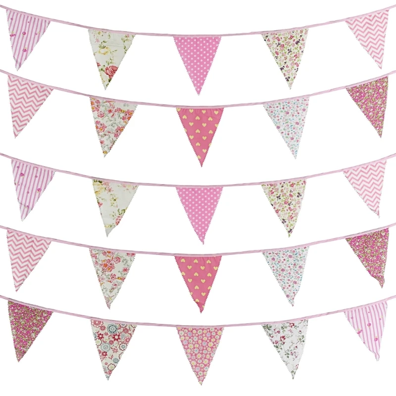 N80C Kinderkamer Foto Props Foto Poseren Achtergrond Bunting Vlaggen Fotostudio Accessoire