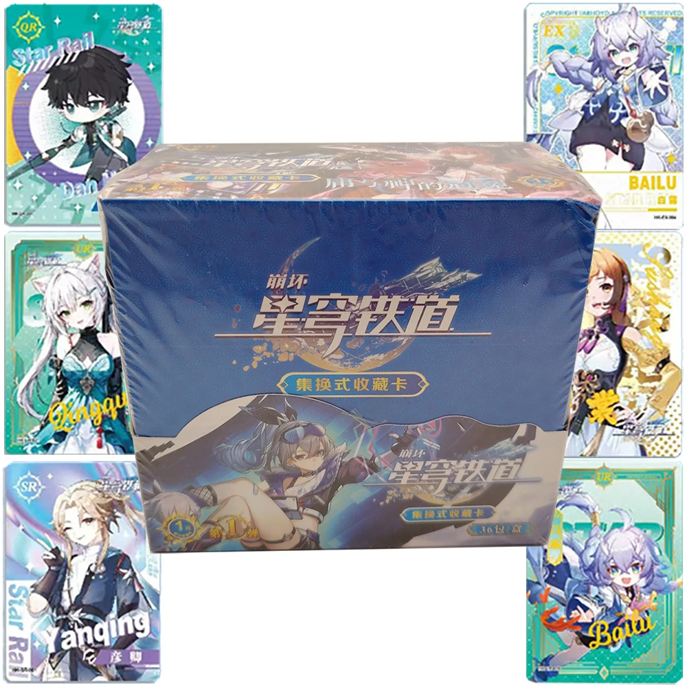 Turn Based Strategy Game Honkai Star Rail Collection Card Fans Cherish Unique Design Character Card Creative Entertainment Toy