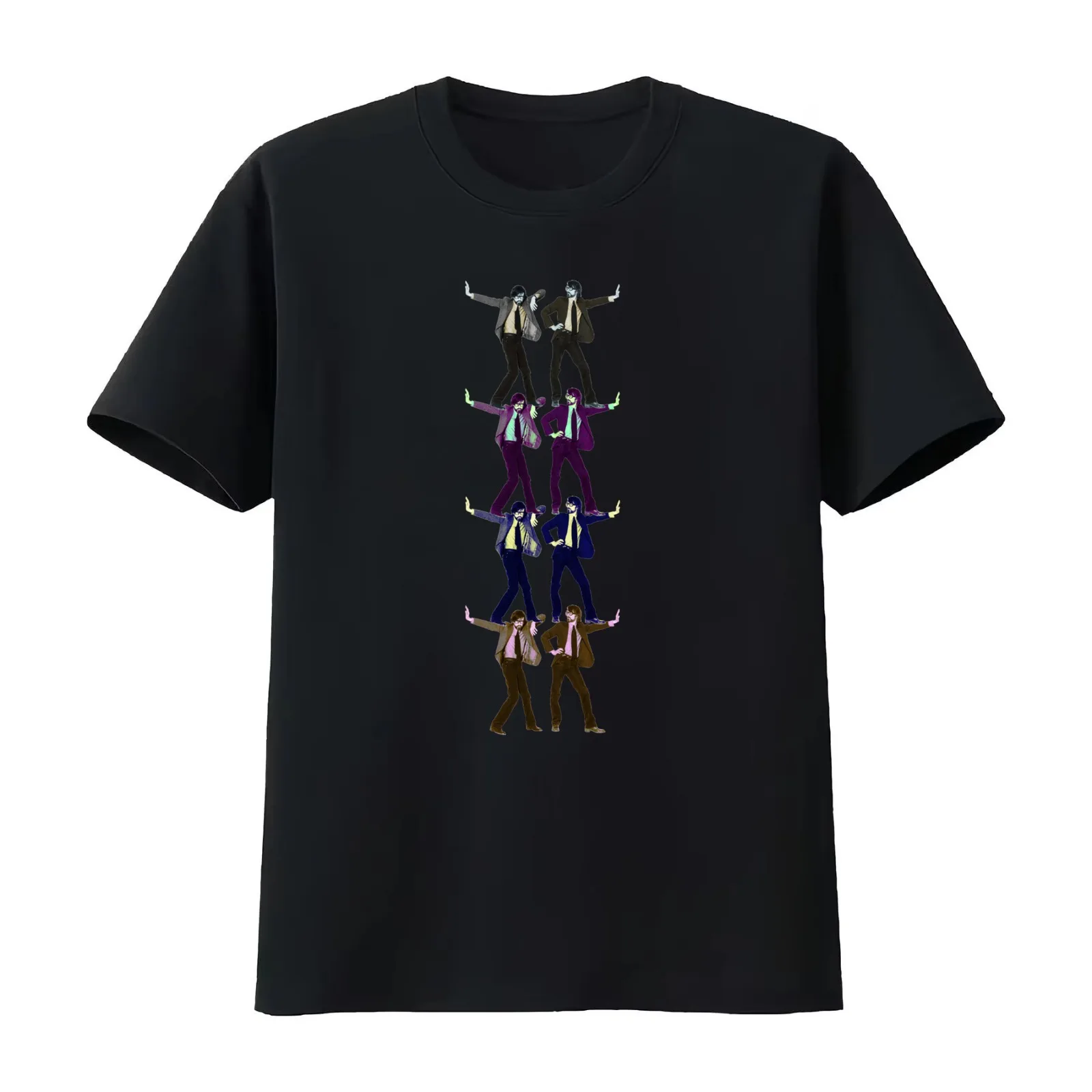 A Jarvis Cocker Stack T-Shirt Summer Casual Cotton Tee Oversized Streetwear Tops Vintage Graphic Print Unisex Men Women