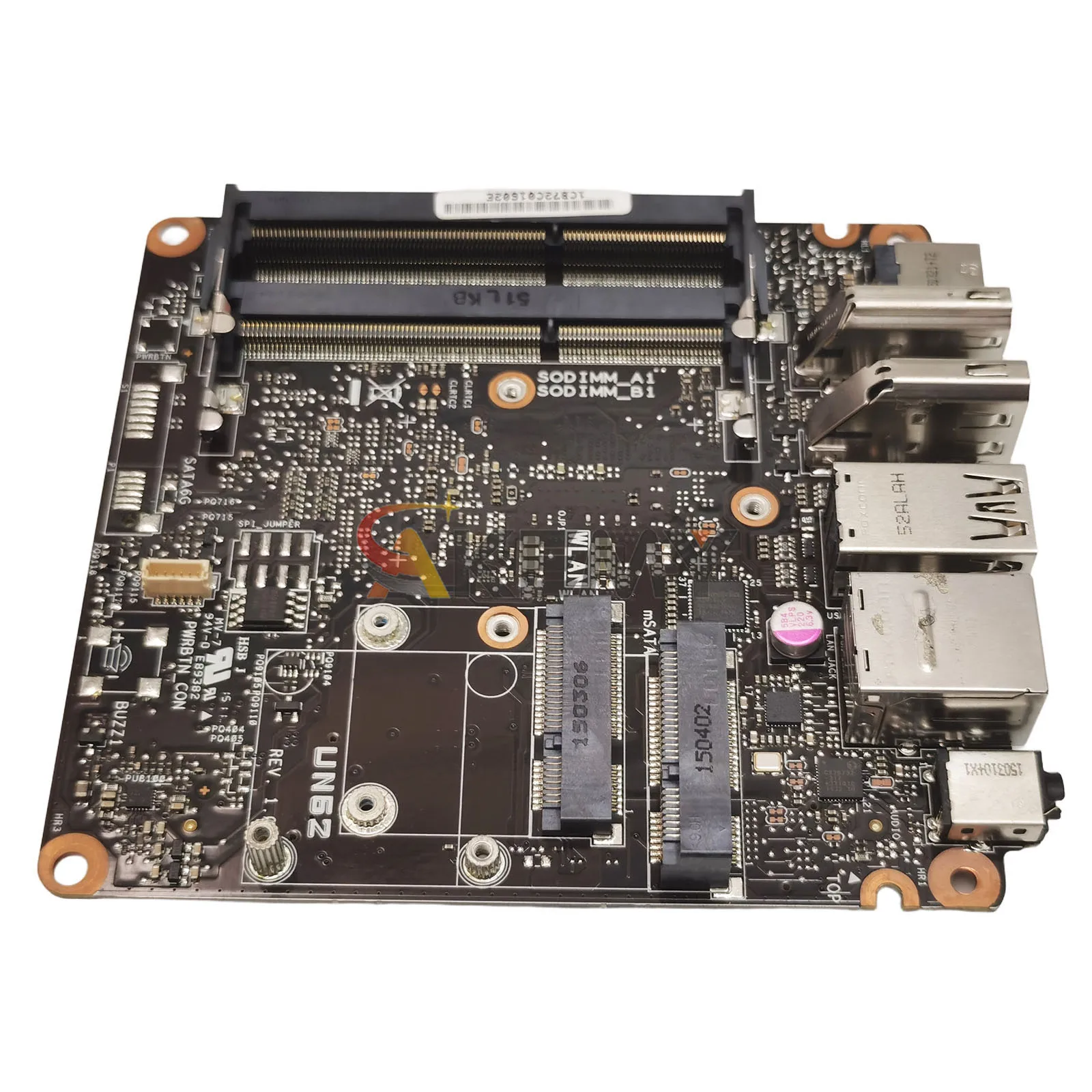 UN62 For ASUS MINI VIVO UN62 Notebook Mainboard With 2957U i3-4030U i7-4600U CPU 100% tests OK UN62 Laptop Motherboard