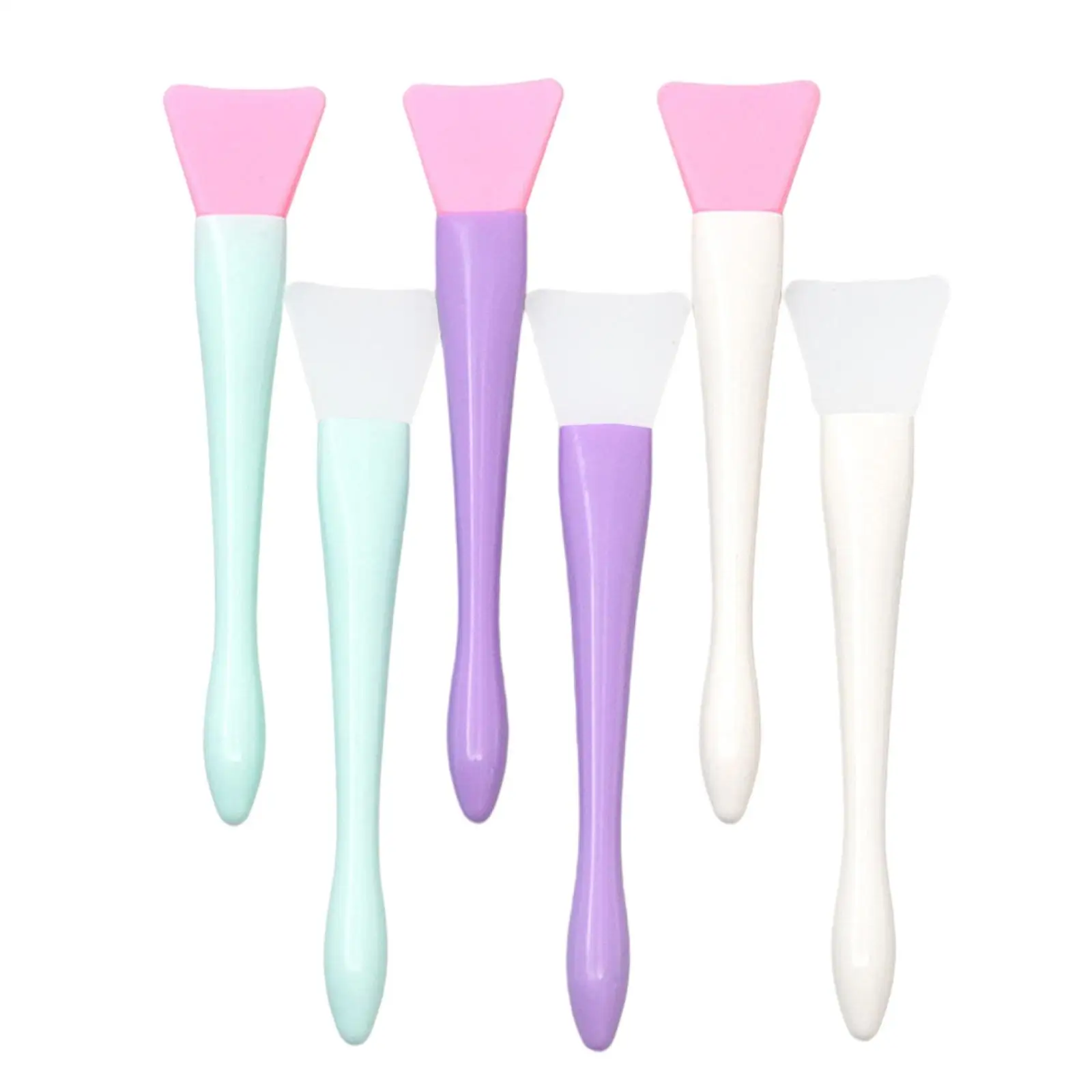 2Pcs Silicone Facial Applicator Brushes Mask for Body Lotion ,Widely Application Multi-Functional Moisturizer Use DIY