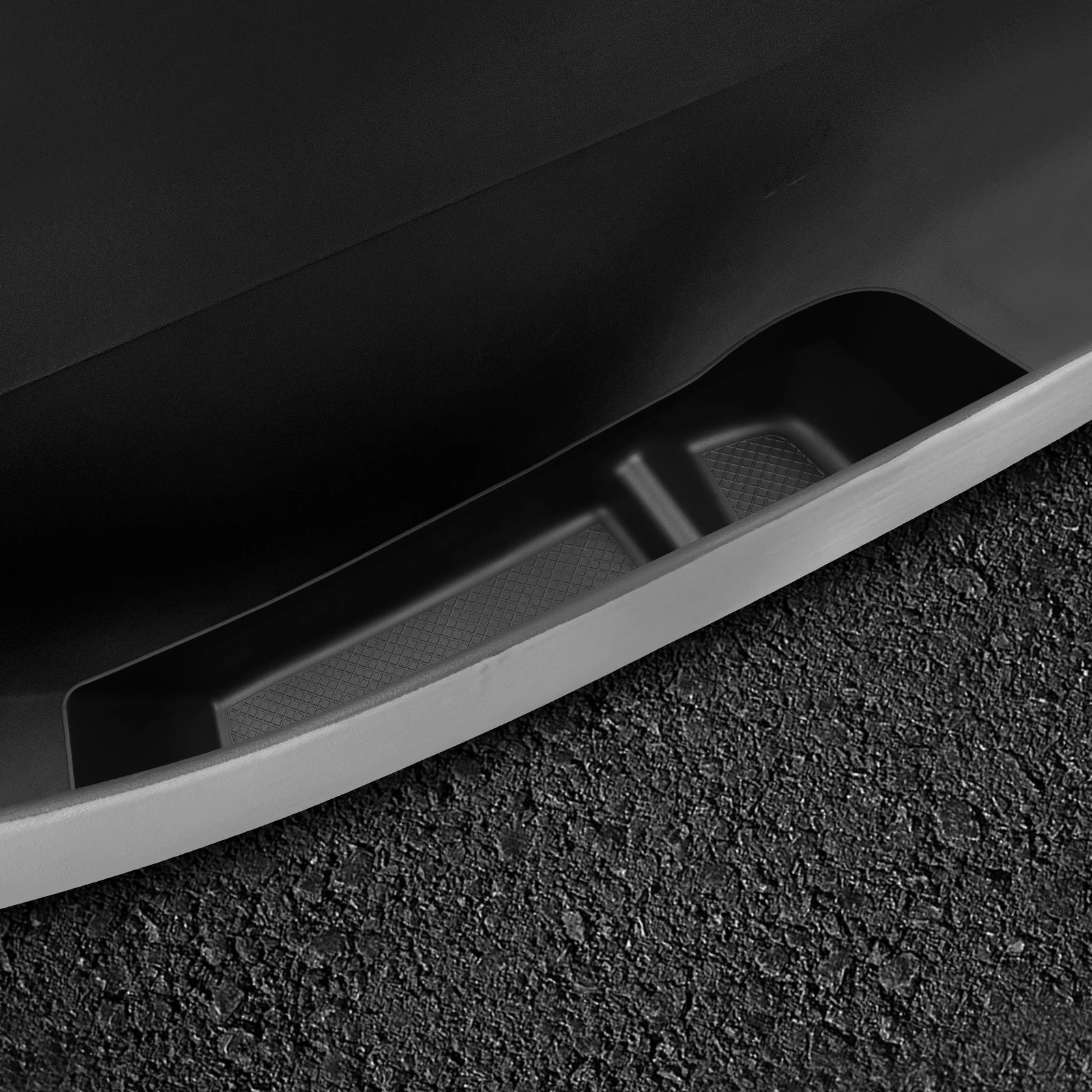 Für Geely Galaxy E5 2024-2026: Auto-Türseiten-Aufbewahrungsbox, Auto-Zubehör, TPE-Vordertürschlitz-Organizer, schmutzabweisende Ablage – Detail 6