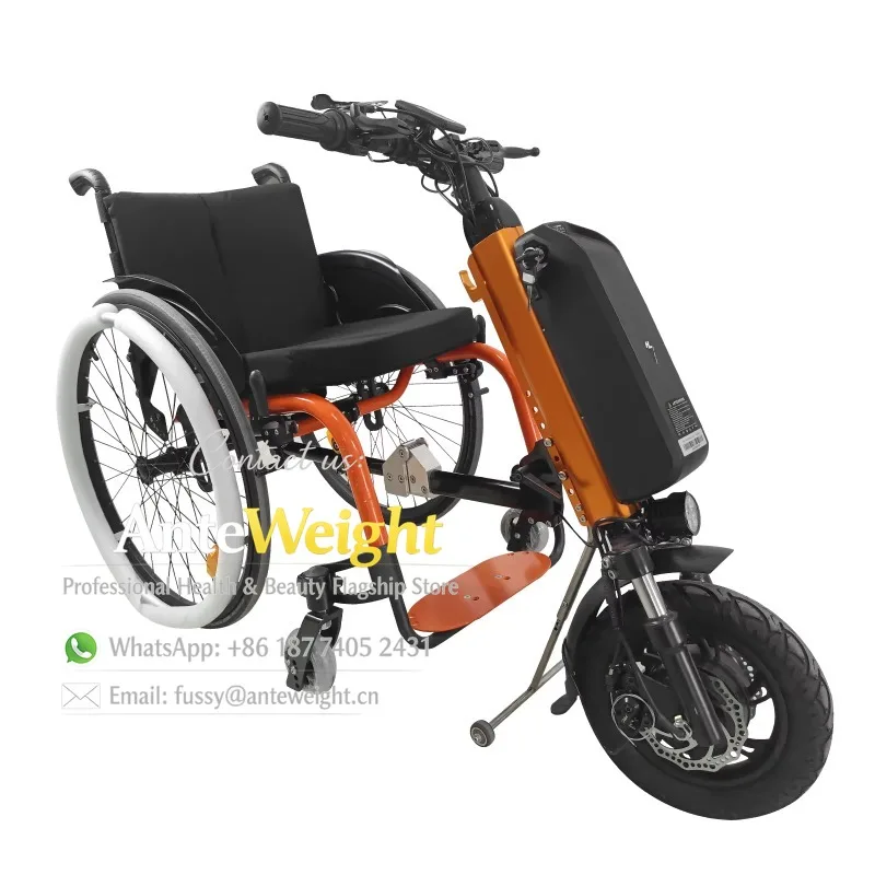 500W Lightweight Lithium Battery Wheelchair Head Wheelchair Drive Wheelchair Driven Front End