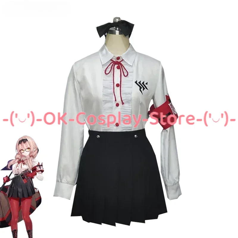 

Himiya Chinatsu Cosplay Costume Game Blue Archive Cosplay Dress Suit Shirt Skirts Halloween Party Uniforms Custom Made