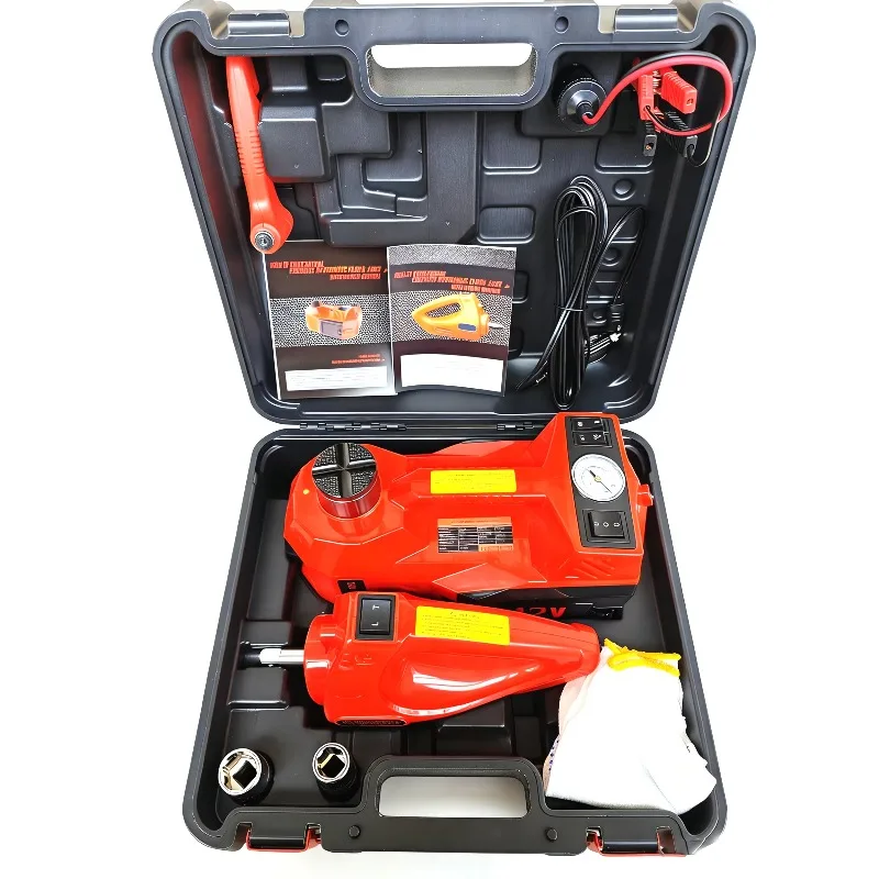 3 in 1 Air Jack Electric Hydraulic Jack Portable 5ton 12v Car Jacks Lifting Set Automatic Repair Kit for Car Care