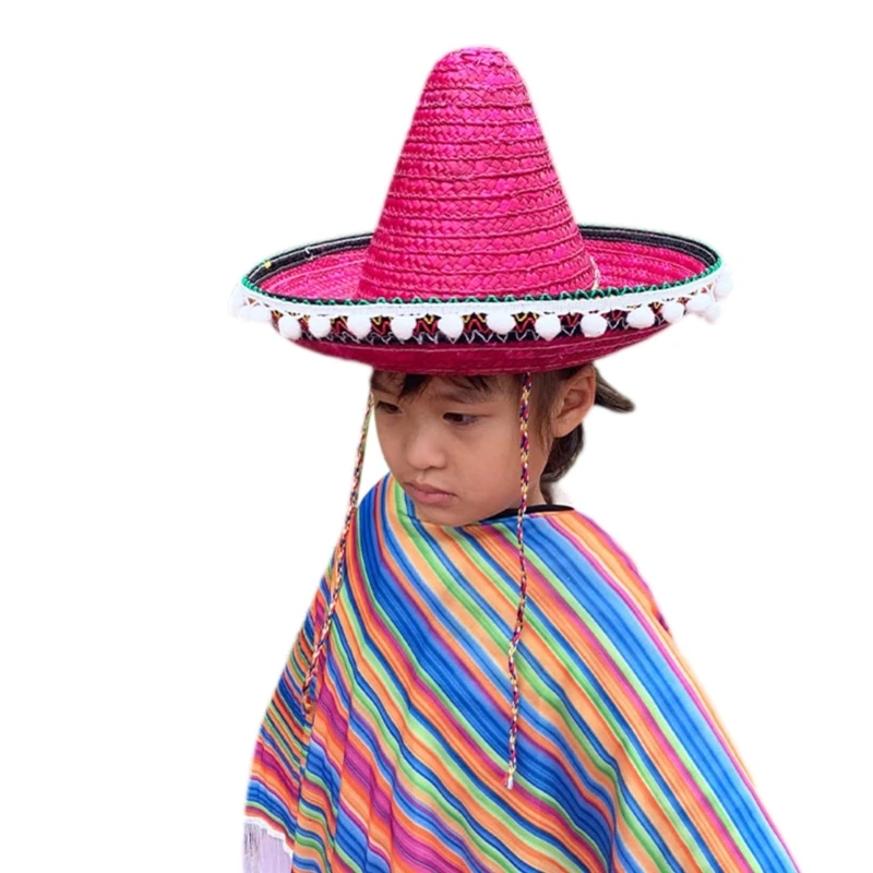 Costume Thème Mexicain Lot De 12 Mini Chapeaux Sombrero Mexicains Avec Bandeaux - Décoration Costume Thème Mexicain Lot De 12 Mini Chapeaux Sombrero Mexicains Avec Bandeaux - Décoration