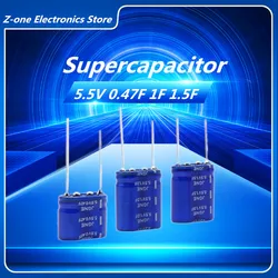 2pcs 5.5V supercapacitors 5.5V0.47F 5.5V1.0F 5.5V1.5F combined car recorder supercapacitors combined capacitors