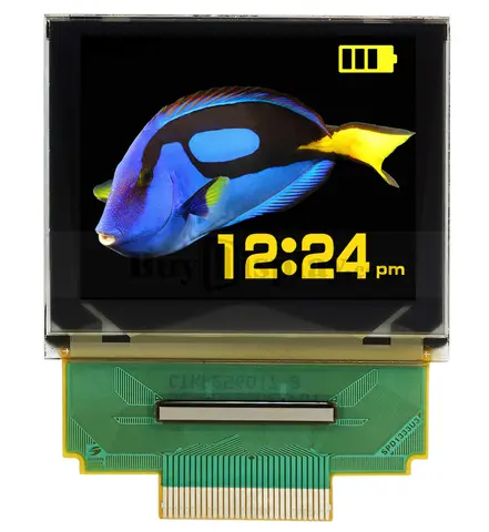 SPI 1.45 inch 160x128 Full Color RGB OLED Display Panel Free View Free Connector