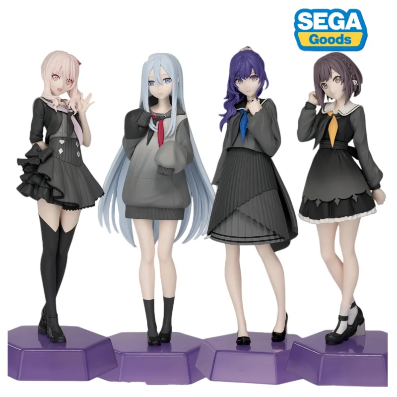 В наличии оригинальный проект SEGA Sekai Hatsune Miku Yoisaki Kanade ‌ ‌ Асахина Мафую ‌   Акияма Мизуки ‌   Эна аниме фигурка модель куклы
