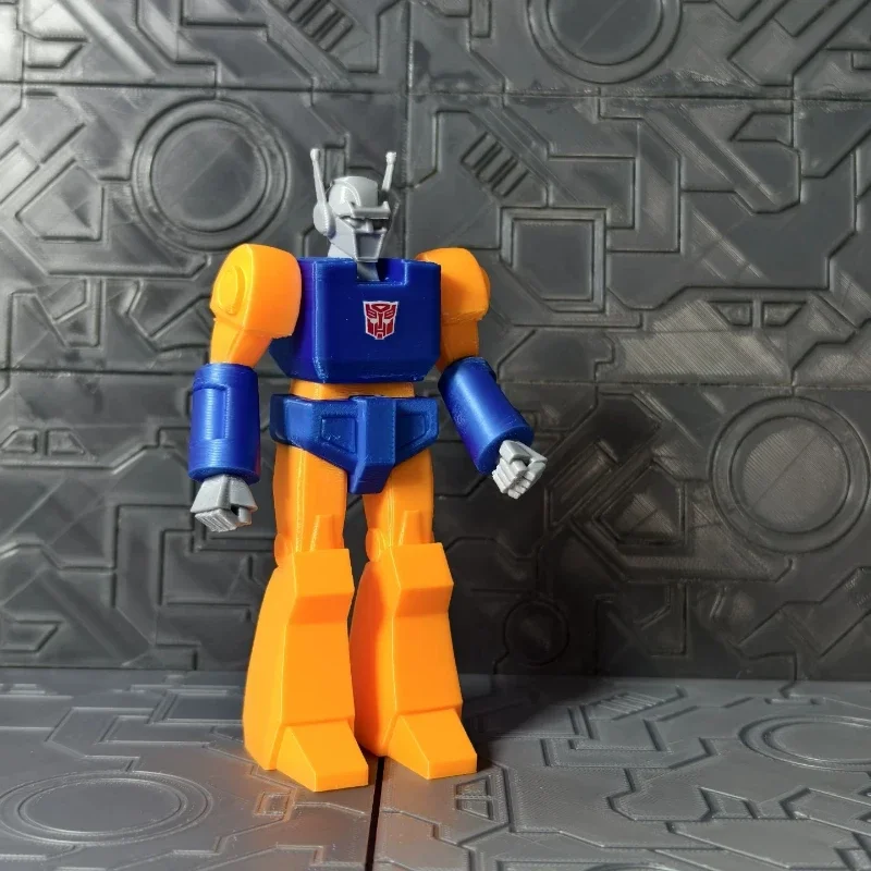 Robô Transformável Impresso 3D Série G1 Autobot Leader Articulações Articuladas Modelo Brinquedo