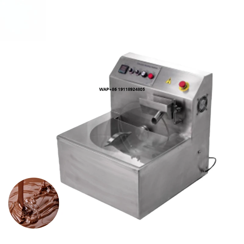 

Factory Supply Automatic New 8L-30L Chocolate Melting & Tempering Machine with Vibration Table Wall Plug Powered 220V/110V