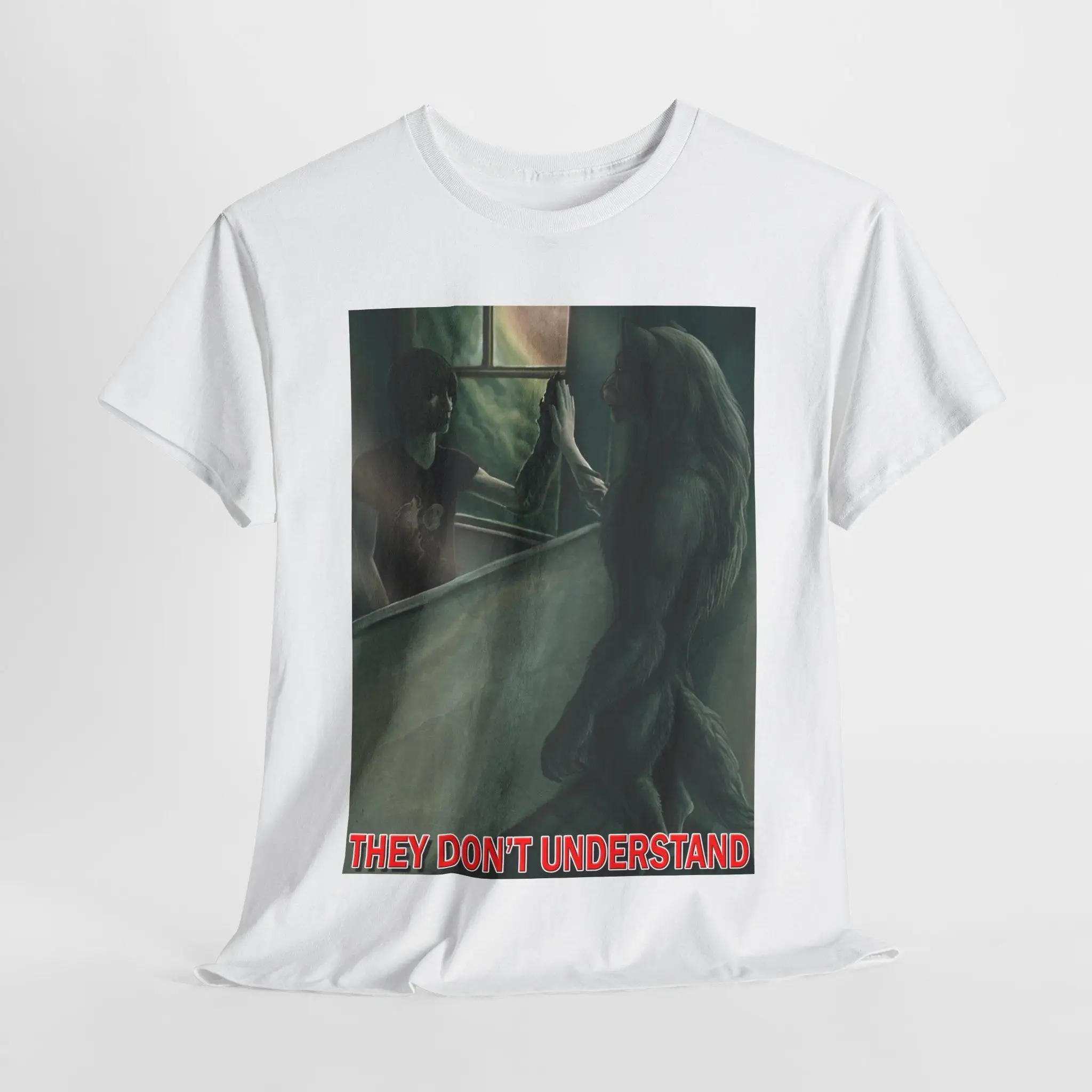 They Don't Understand Funny Alpha Wolf Meme T-Shirt Men's and Women's Short Sleeve Cotton Tees Y2k Shirt Summer Men Clothing