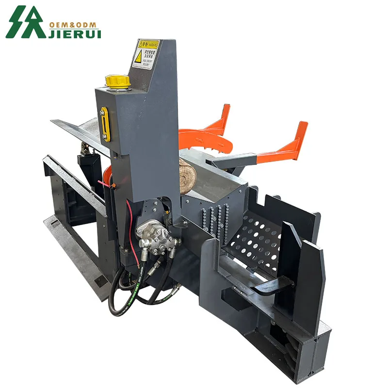 PTO Hydraulic Wood Log Splitter Forestry Machinery Timber Cutting Equipment Automatic Cutting And Splitting Firewood Processor