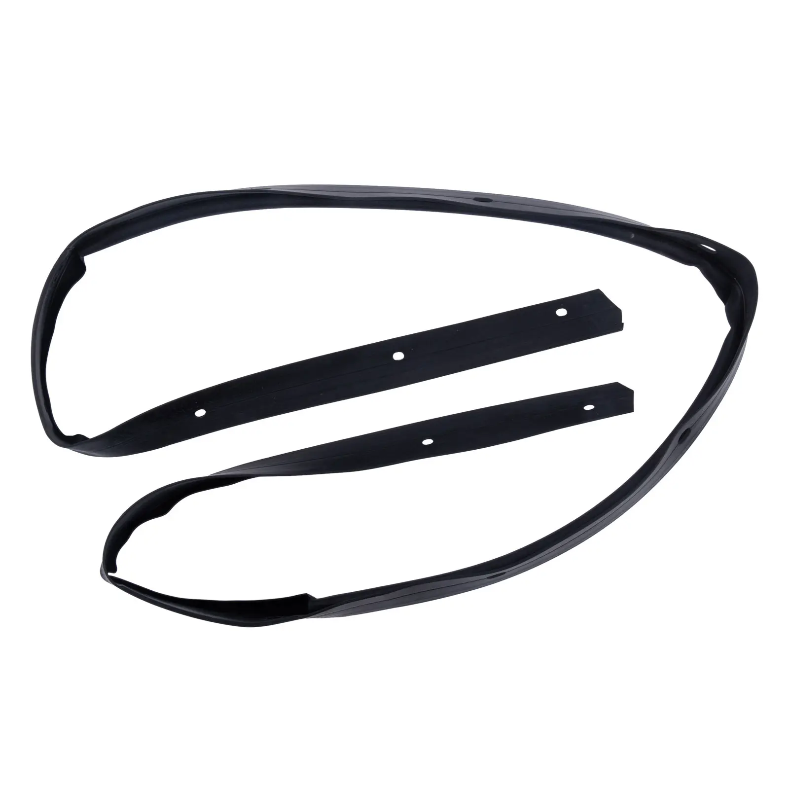 1pc Rubber Hood Seal Gasket Replacement 74146-TBA-A01 For Honda For Civic 2016-2019 Black Rubber Sealing Strip